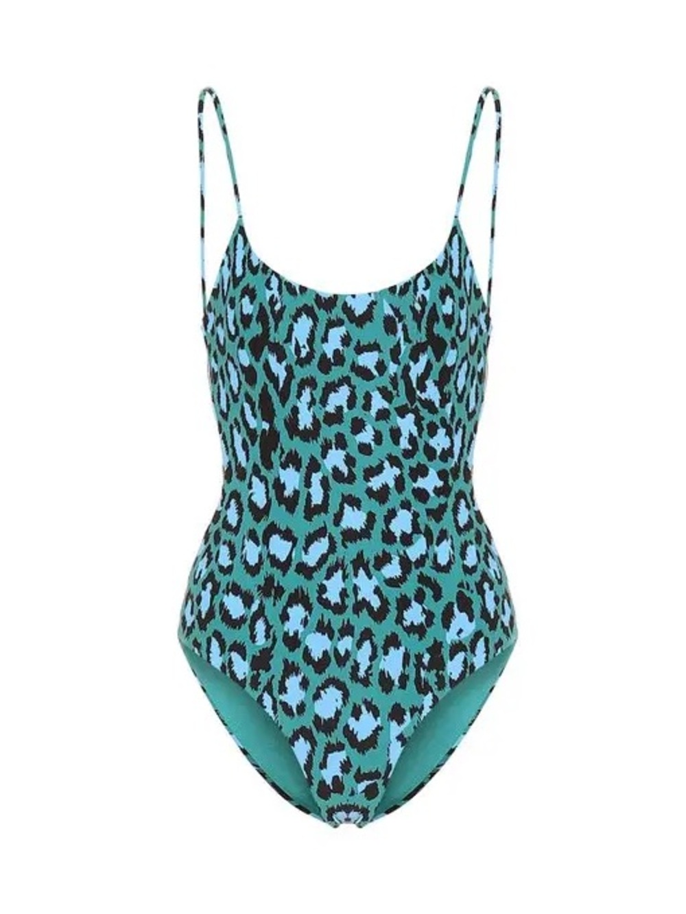 DVF + Onia Leopard Print One-Piece Gabriella One-Piece Swimsuit size Small
